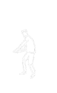 Ghost Savigny Sticker