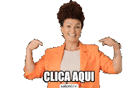 Clica Aqui Sticker by Salon Line