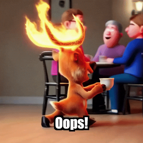 Cafe Oops GIF by elkijahspark