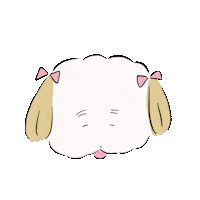 Dog いぬ Sticker by wanuyama