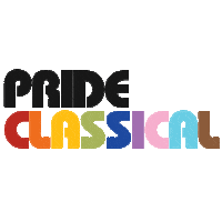 prideclassical logo pride colourful prideclassical Sticker