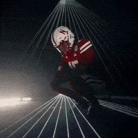 Lets Go Football GIF by Huskers