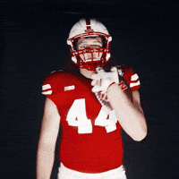 Lets Go Football GIF by Huskers