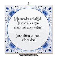 Dom Troost Sticker by Tegelspreuken.nl