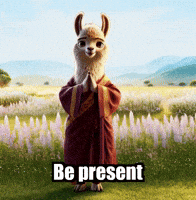 Wisdom Be Present GIF by dalaillamazen