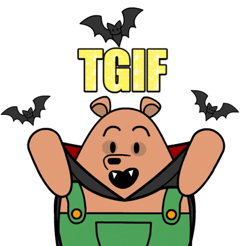 Friday Bear GIF