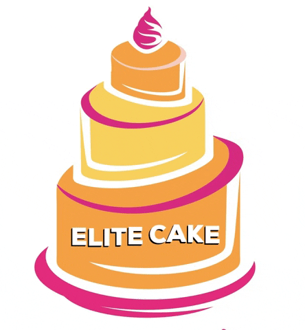 EliteCake giphygifmaker birthday wedding cake GIF