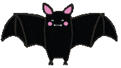 Halloween Bat Sticker by Nutmeg and Arlo
