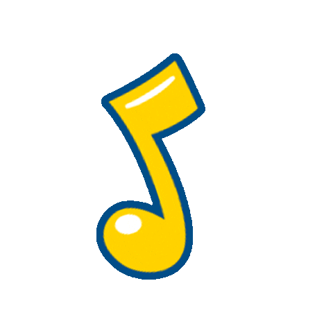 Nota Musical Corchea Sticker by TOY CANTANDO