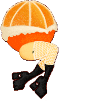 Orange Orlando Sticker by milkmartorlando