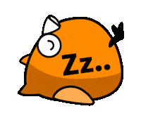 Owl Sleeping Sticker by Engoo