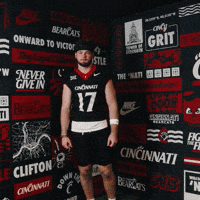 Cincinnati Football Joey GIF by Cincinnati Bearcats