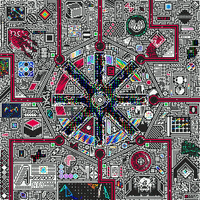 Guandanarian pixelart network futuristic guandanarian GIF
