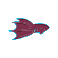 Deep Sea Vampire Sticker by Fin Pin Shop