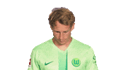 Look Up Vfl Wolfsburg Sticker by Bundesliga