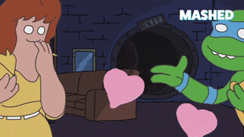 I Love You Hearts GIF by Mashed