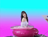 Beach Snowman GIF