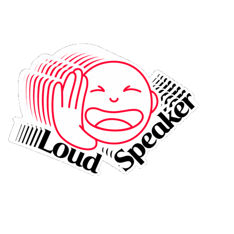 Sac Loudspeaker Sticker by Coca-ColaEME
