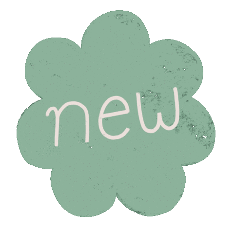 Flower Tap Here Sticker