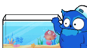 Crypto Fish Sticker by BigBrains
