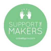 clap circle Sticker by CRAVE by Carli Rae Vergamini