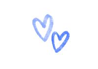 glodoodles love heart blue like Sticker