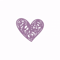 LillaBlu love heart rainbow maura GIF