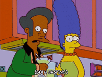 scared marge simpson GIF