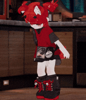 ZakkieVR vrchat griddy griddy dance zakkievr GIF