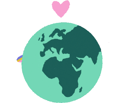 Rainbow Love Sticker by We Create Space