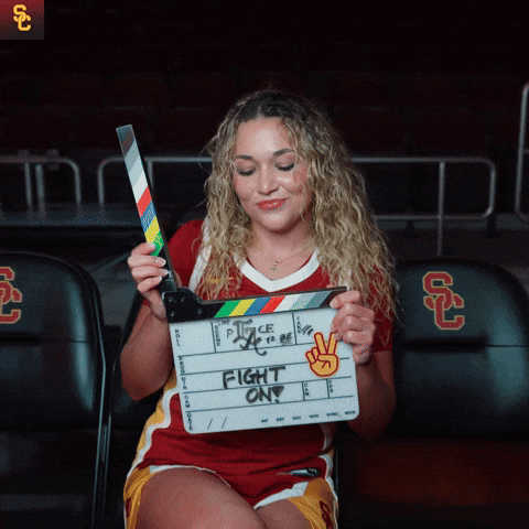 Fighton GIF by USC Trojans