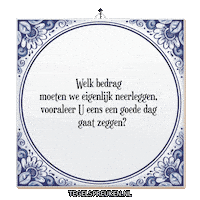 Nl Wijsheid Sticker by Tegelspreuken.nl