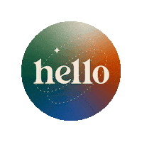 Treasure Hello Sticker