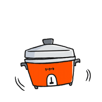 mrgugug 驚喜 倉鼠先森 電鍋 蹦 Sticker