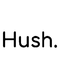 HushBlankets sleep sleeping hush blanket Sticker