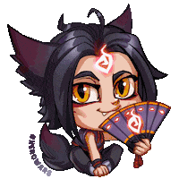 Happy Fox Sticker by Hero Wars