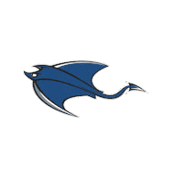 Sea Devil Cape Sticker by Sea Devils Athletics