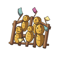 Happy Feliz Sticker by Golden Perú