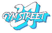 90S Logo Sticker by 21 Gym Street