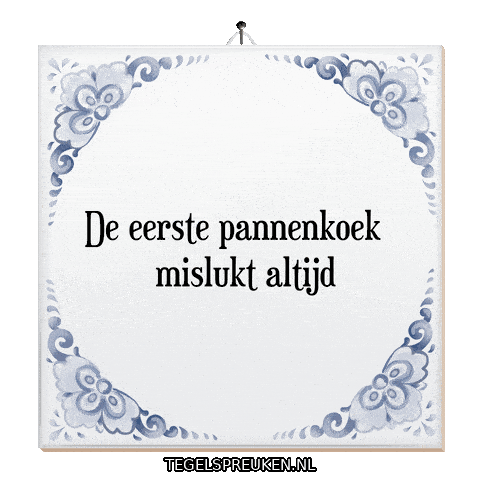Humor Genieten Sticker by Tegelspreuken.nl