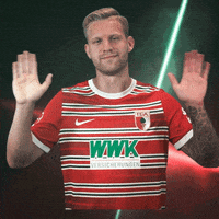 Football Hello GIF by FC Augsburg 1907
