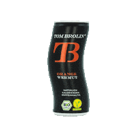 TOMBROLIN drink black vegan energy Sticker