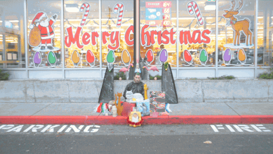 Merry Christmas What GIF by Sub Pop Records