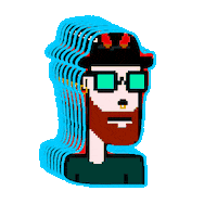 Sunglasses Head Sticker