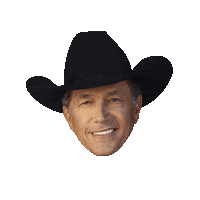 country music texas Sticker by George Strait