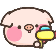 Pig Love Sticker