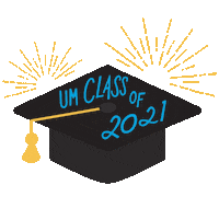 Class Of 2021 Sticker by University of Manitoba