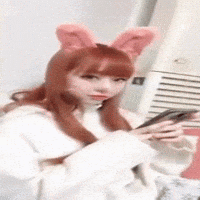 kimjiwoohoodmoments bunny loona orbit vivi GIF