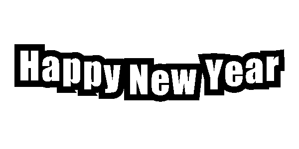 New Year Sticker by Mitul Kadakia