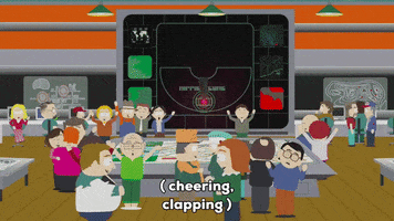 crowd room GIF by South Park 